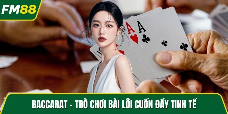Baccarat – Trò chơi bài lôi cuốn đầy tinh tế